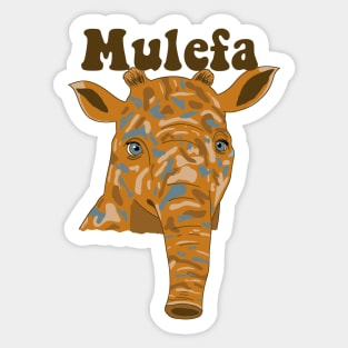 Mulefa His Dark Materials Sticker